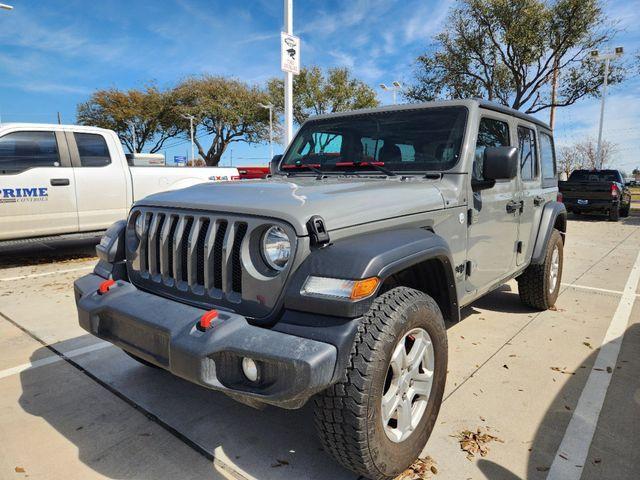 used 2021 Jeep Wrangler Unlimited car, priced at $27,876