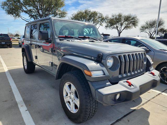 used 2021 Jeep Wrangler Unlimited car, priced at $27,876