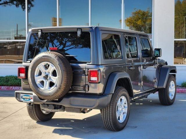 used 2021 Jeep Wrangler Unlimited car, priced at $28,756