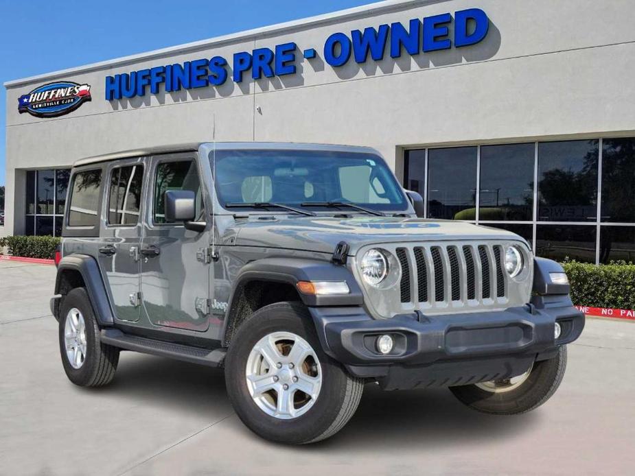 used 2021 Jeep Wrangler Unlimited car, priced at $31,322