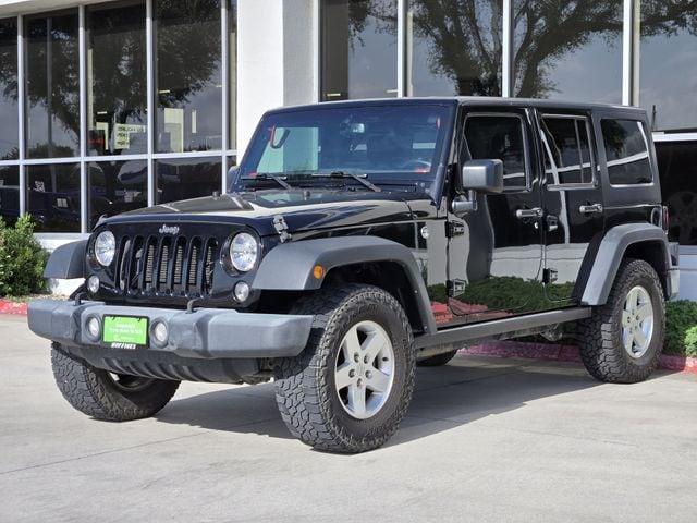 used 2017 Jeep Wrangler Unlimited car, priced at $18,991