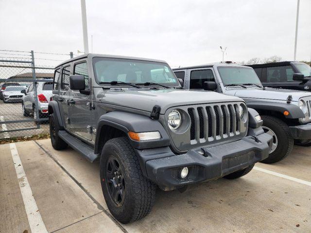 used 2021 Jeep Wrangler Unlimited car, priced at $26,637