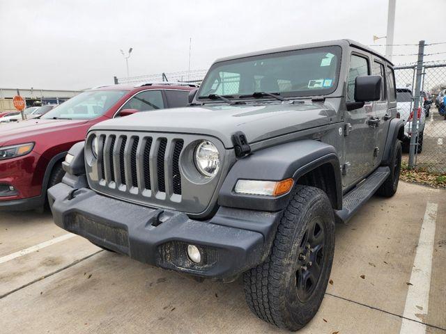 used 2021 Jeep Wrangler Unlimited car, priced at $26,637