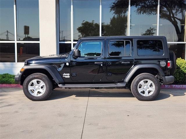 used 2020 Jeep Wrangler Unlimited car, priced at $30,411