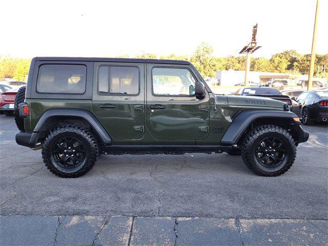 used 2020 Jeep Wrangler Unlimited car, priced at $23,833