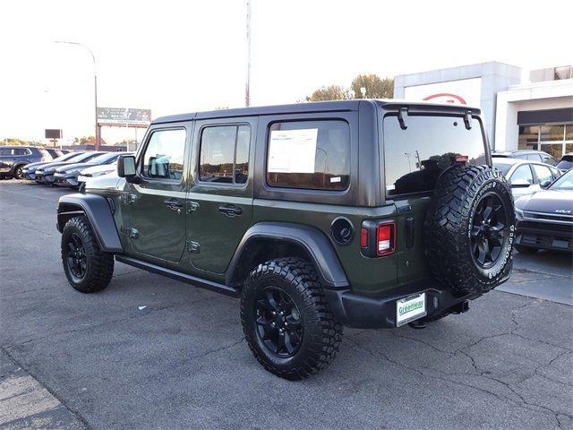 used 2020 Jeep Wrangler Unlimited car, priced at $23,833