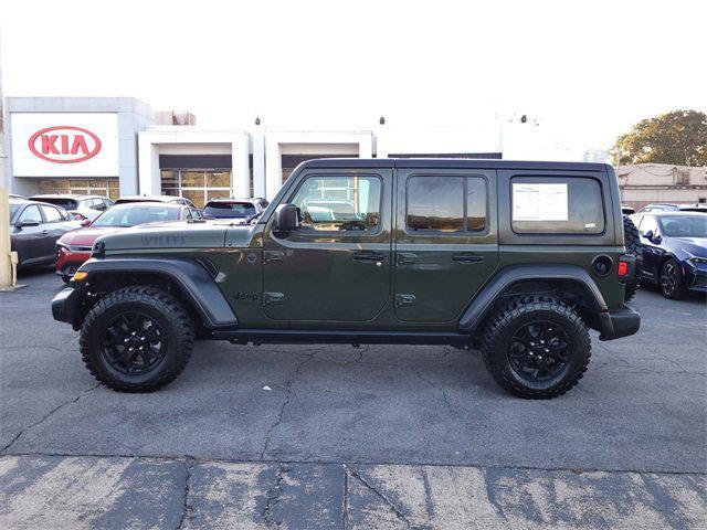 used 2020 Jeep Wrangler Unlimited car, priced at $23,833