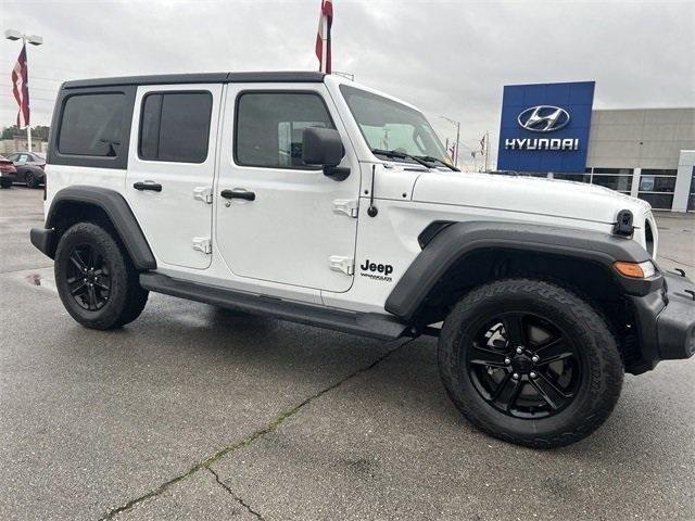 used 2021 Jeep Wrangler Unlimited car, priced at $34,355