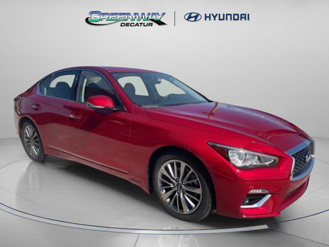 used 2022 INFINITI Q50 car, priced at $31,990