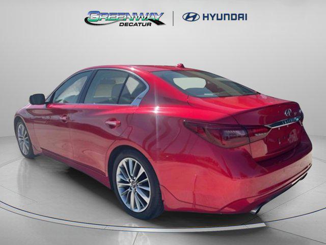 used 2022 INFINITI Q50 car, priced at $30,899