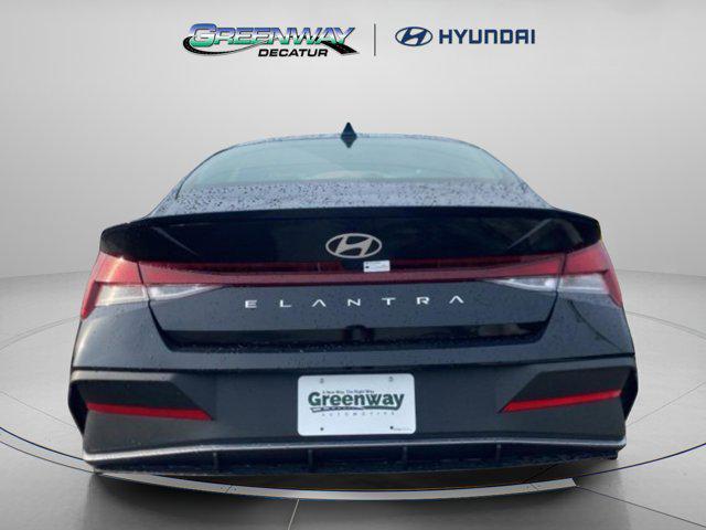 new 2025 Hyundai Elantra car, priced at $25,105