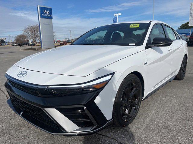 new 2025 Hyundai Elantra car, priced at $28,645