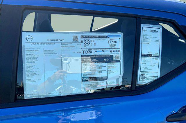 new 2025 Nissan Kicks car, priced at $22,888