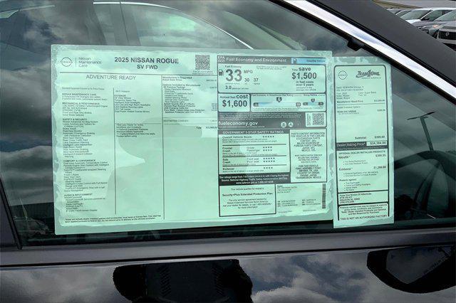 new 2025 Nissan Rogue car, priced at $33,305