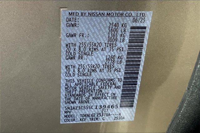 new 2025 Nissan Murano car, priced at $49,862