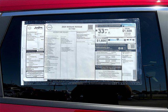 new 2025 Nissan Rogue car, priced at $31,786