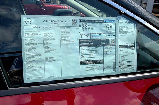 new 2025 Nissan Rogue car, priced at $38,485