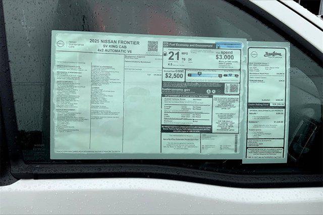 new 2025 Nissan Frontier car, priced at $27,464