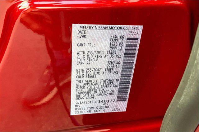 new 2025 Nissan Murano car, priced at $52,553