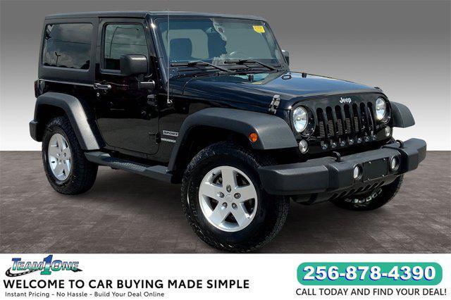 used 2016 Jeep Wrangler car, priced at $18,994