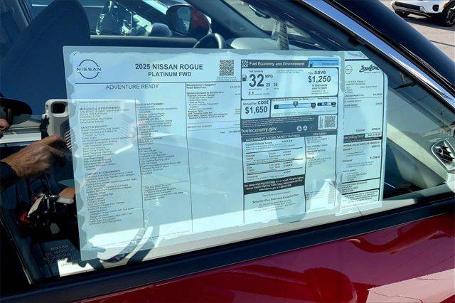 new 2025 Nissan Rogue car, priced at $41,140