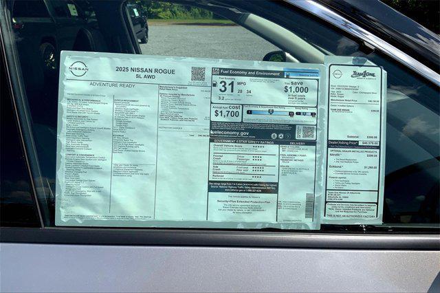 new 2025 Nissan Rogue car, priced at $39,376