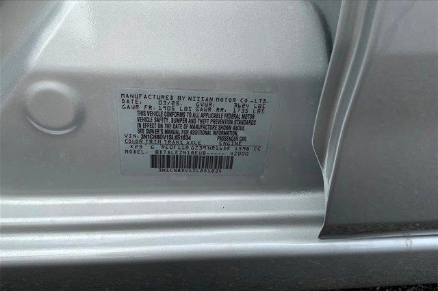 new 2025 Nissan Versa car, priced at $20,395