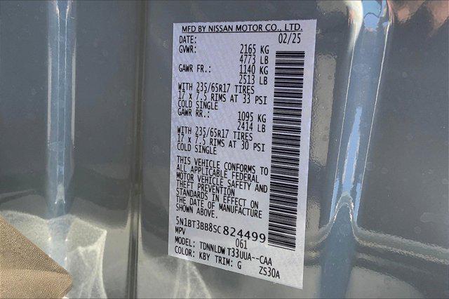 new 2025 Nissan Rogue car, priced at $35,205