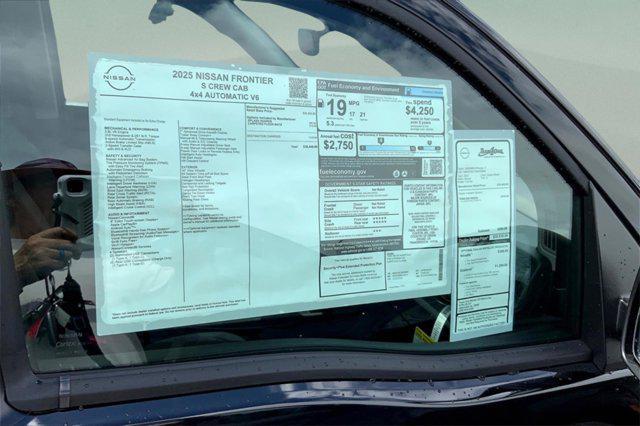 new 2025 Nissan Frontier car, priced at $34,171
