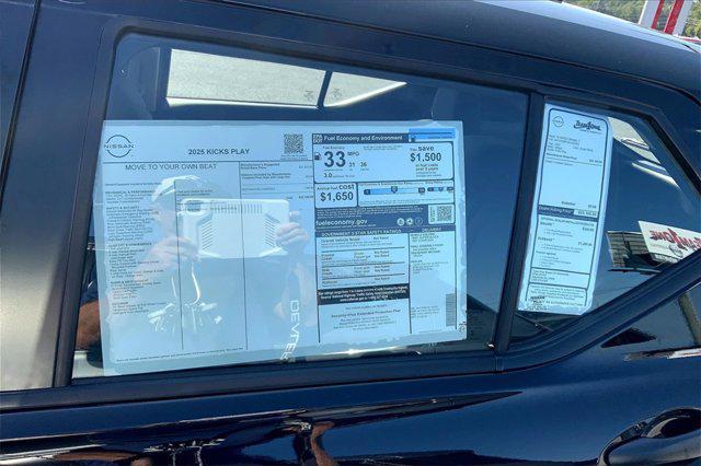 new 2025 Nissan Kicks car, priced at $22,702