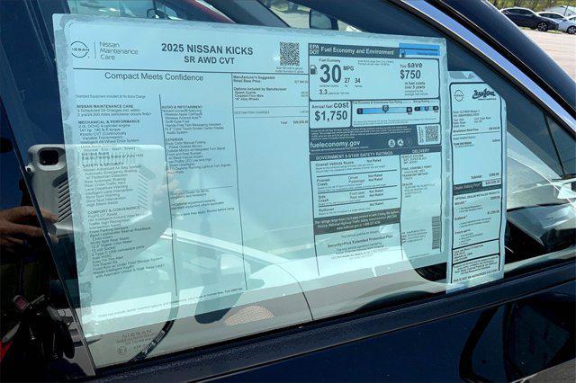 new 2025 Nissan Kicks car, priced at $29,530