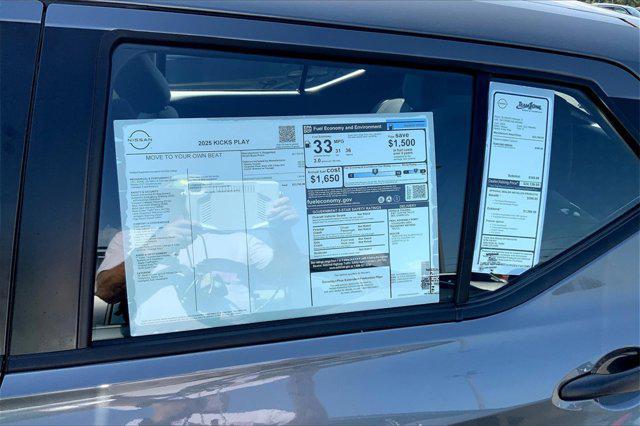 new 2025 Nissan Kicks car, priced at $23,285