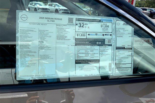 new 2025 Nissan Rogue car, priced at $39,421