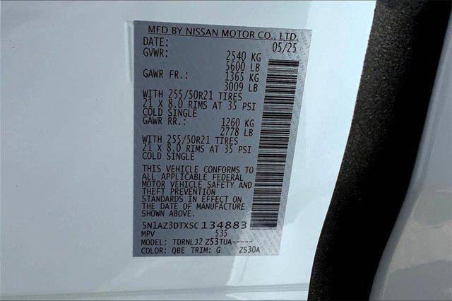 new 2025 Nissan Murano car, priced at $51,788