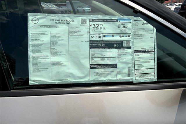 new 2025 Nissan Rogue car, priced at $41,106