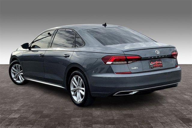 used 2021 Volkswagen Passat car, priced at $18,118