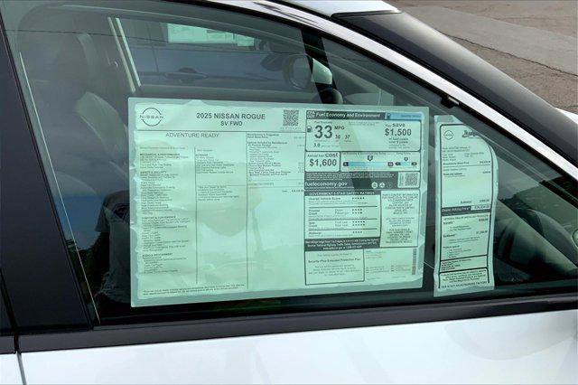 new 2025 Nissan Rogue car, priced at $33,402
