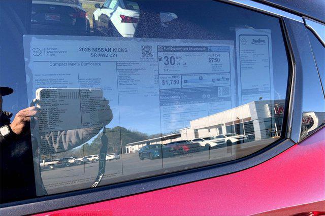 new 2025 Nissan Kicks car, priced at $31,835