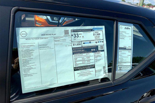 new 2025 Nissan Kicks car, priced at $22,810