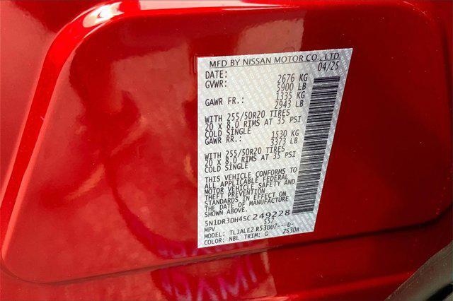 new 2025 Nissan Pathfinder car, priced at $51,444