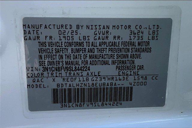 new 2025 Nissan Versa car, priced at $23,510