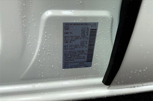 new 2025 Nissan Frontier car, priced at $34,171