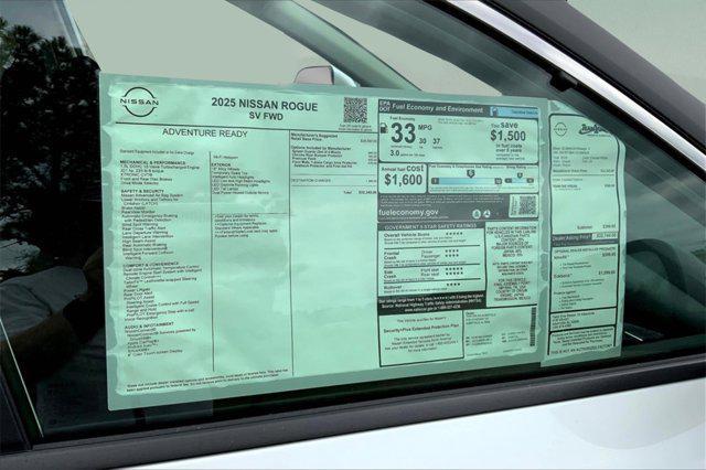 new 2025 Nissan Rogue car, priced at $30,488