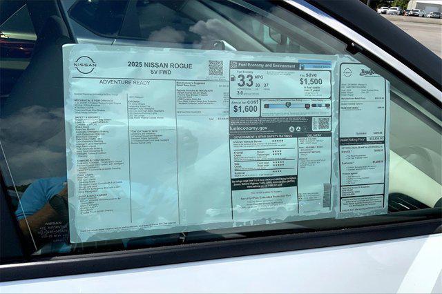 new 2025 Nissan Rogue car, priced at $31,786