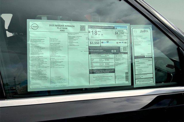 new 2025 Nissan Armada car, priced at $74,570