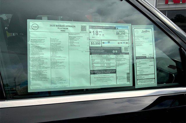 new 2025 Nissan Armada car, priced at $74,570