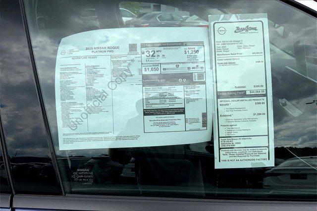 new 2025 Nissan Rogue car, priced at $41,918