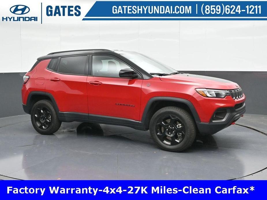 used 2023 Jeep Compass car, priced at $23,288