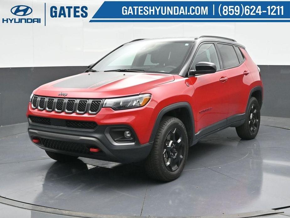 used 2023 Jeep Compass car, priced at $24,488