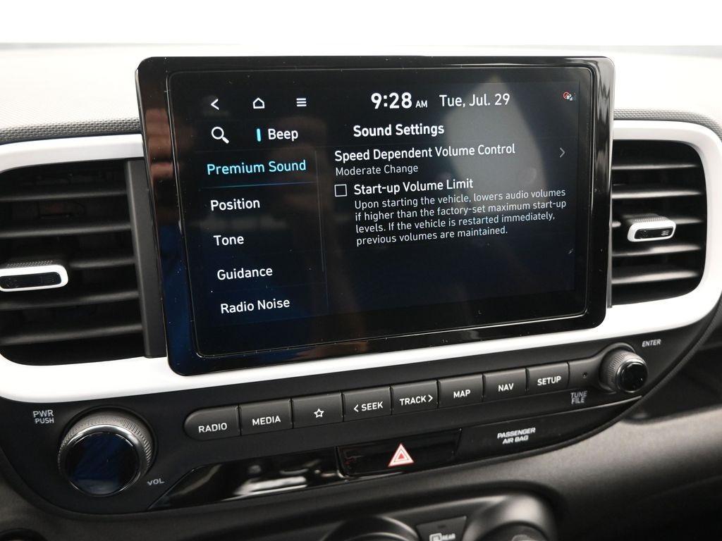 new 2025 Hyundai Venue car, priced at $24,060